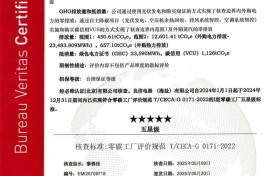 良信杭州湾超级工厂荣获“零碳工厂”认证